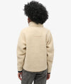 Superdry Vintage Retro Half Zip Fleece - Oatmeal Beige