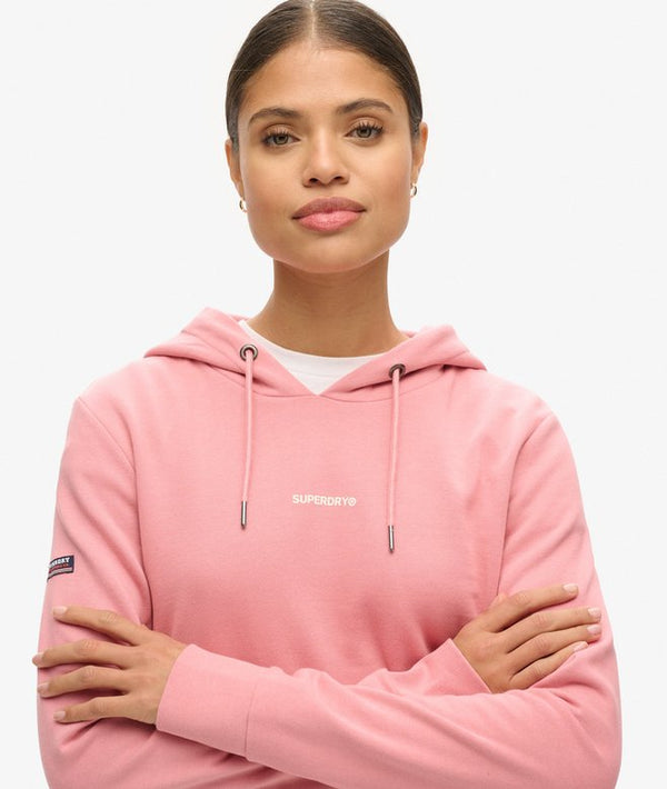 Superdry Plain Hood - Smoke Rose