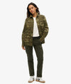 Superdry Mid Rise Slim Cargo - Surplus Goods Oliver Green