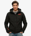 Superdry Hooded Soft Shell Trekker Jacket - Black