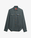 Superdry Trailsman Flannel Shirt - Balsam Green