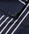 Superdry Studios Dropped Shoulder Tee - Navy Optic Stripe