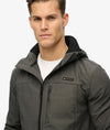 Superdry Marl Ripstop Trekker Jacket - Grey Marl