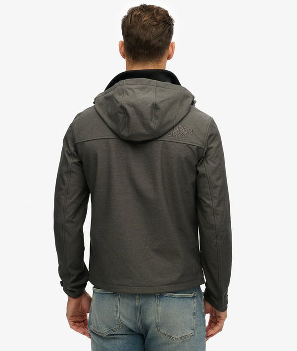 Superdry Marl Ripstop Trekker Jacket - Grey Marl