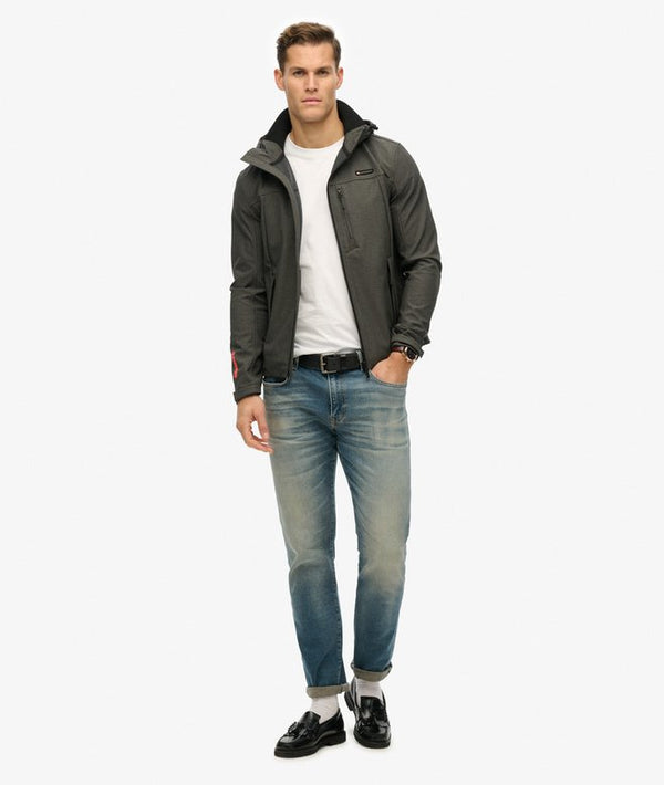 Superdry Marl Ripstop Trekker Jacket - Grey Marl