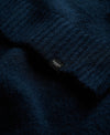 Superdry Brushed Neck Jumper - Richest Navy Twist