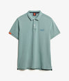 Superdry Vintage Destroy Polo - Destroy Tourmaline Blue
