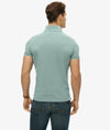 Superdry Vintage Destroy Polo - Destroy Tourmaline Blue