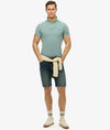 Superdry Vintage Destroy Polo - Destroy Tourmaline Blue