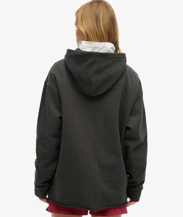 Superdry Studios Hoodie - Washed Black