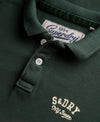 Superdry Vintage Athletic EMB Polo - Eagle Green