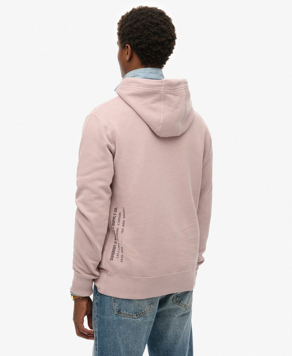 Superdry Utility Sport Hood - Cloud Grey