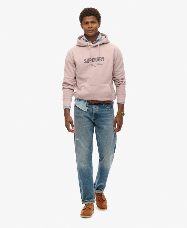 Superdry Utility Sport Hood - Cloud Grey