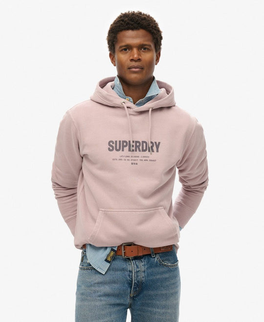 Superdry Utility Sport Hood - Cloud Grey