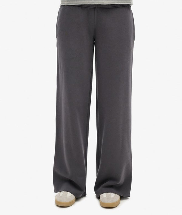 Superdry Vintage Wash Straight Jogger - Charcoal Grey