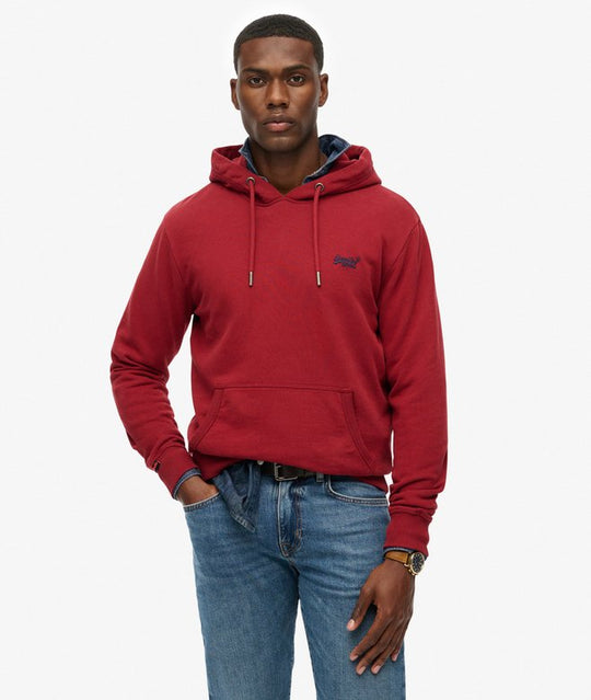 Superdry Essential Logo Hoodie HB - League Red