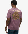Superdry Neo Trad Tattoo Loose Tee - Blackened Purple