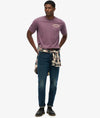 Superdry Neo Trad Tattoo Loose Tee - Blackened Purple