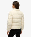 Superdry Non Hooded Sports Puffer Jacket - Off White