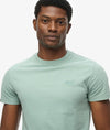 Superdry Essential Logo Emb Tee - Blue Surf