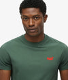 Superdry Essential Logo Emb Tee - Laurel Khaki