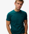 Superdry Essential Logo EMB Tee - Storm Green