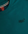 Superdry Essential Logo EMB Tee - Storm Green