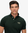 Superdry Vintage Athletic EMB Polo - Eagle Green