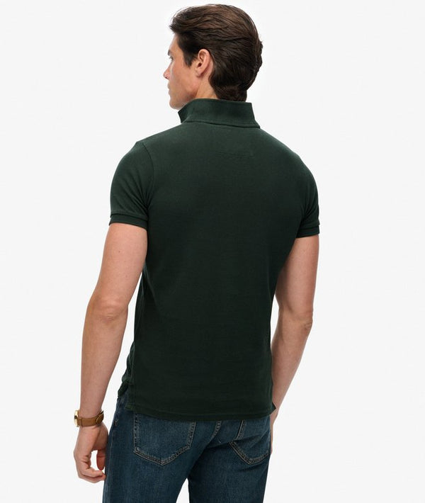 Superdry Vintage Athletic EMB Polo - Eagle Green