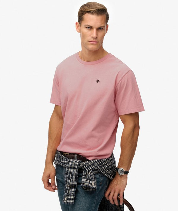 Superdry Essentials Relaxed Tee -  Blush Pink