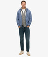 Superdry Essential Logo Zip Hoodie HB - Jeans Blue Marl