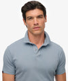 Superdry Essential Jersey Polo - Washed Denim
