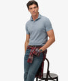 Superdry Essential Jersey Polo - Washed Denim