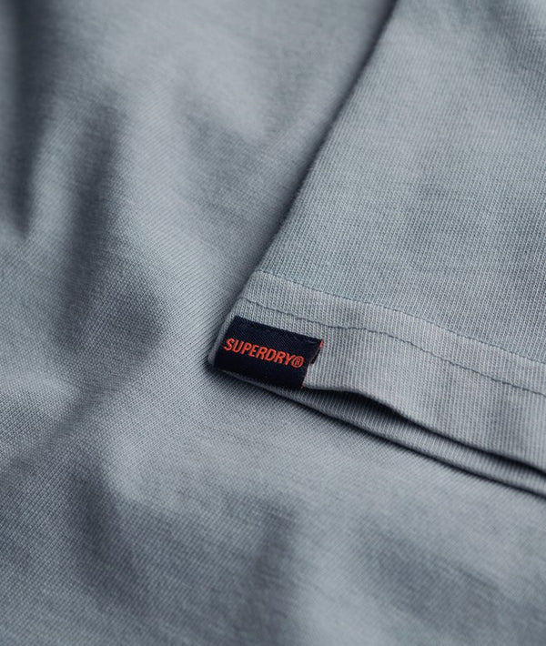 Superdry Essential Jersey Polo - Washed Denim