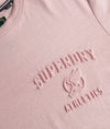 Superdry Athletic Emboss Relaxed Tee - Dusty Pink