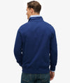 Superdry Preppy SD CO Half Zip Henley - Supermarine Navy