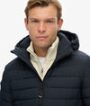 Superdry Hooded Fuji Padded Jacket - Eclipse Navy