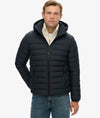 Superdry Hooded Fuji Padded Jacket - Eclipse Navy
