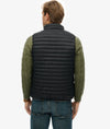 Superdry Fuji Lite Padded Gilet - Jet Black