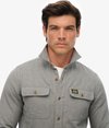 Superdry Flannel Workwear Shirt - Pearl Blue