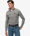 Superdry Flannel Workwear Shirt - Pearl Blue