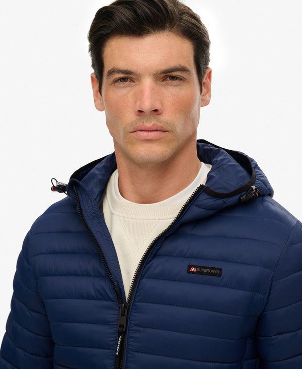 Superdry Hooded Fuji Lite Jacket - Insignia Blue