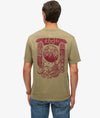 Superdry Tokyo Narrative Loose Tee - Light Khaki Green