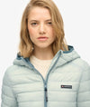 Superdry Hood Fuji Lite Padded Jacket - Puritan Grey