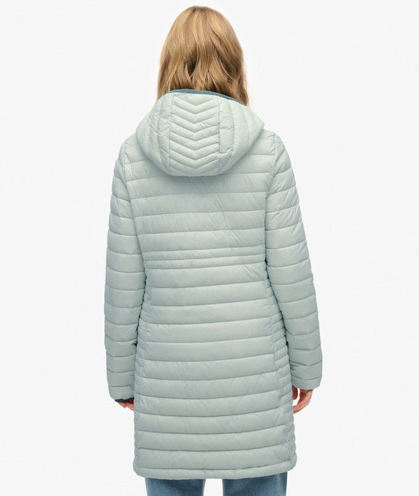 Superdry Hood Fuji Lite Padded Jacket - Puritan Grey