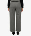 Superdry Mid Rise Pinstripe Trouser - Grey Pinstripe