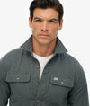 Superdry Trailsman Flannel Shirt - Balsam Green