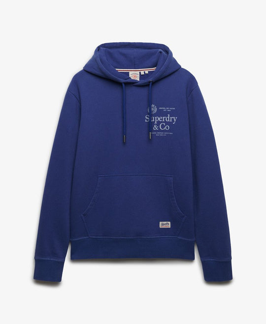 Superdry 1954 Company Relaxed Hood - Summit Blue