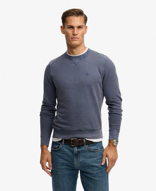 Superdry Classic Essential Sweatshirt - Vintage Indigo
