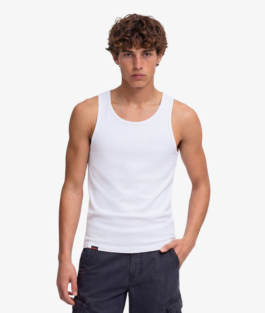 Superdry Essential Logo Vest - Optic